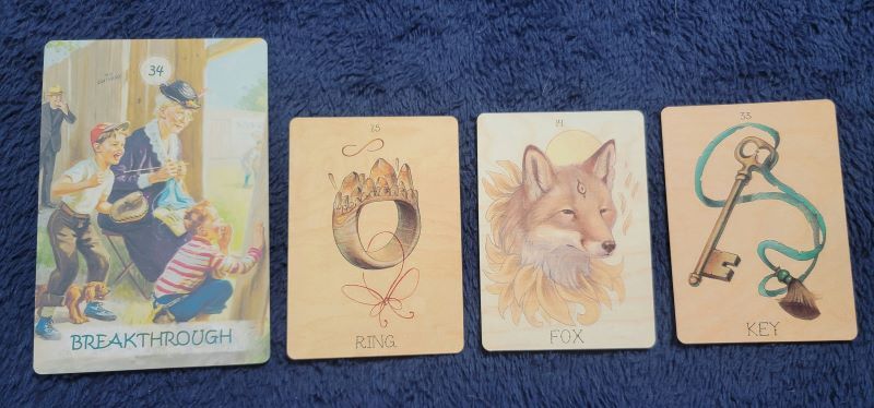 Exploring Lenormand with a Collective Reading